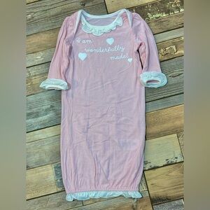 London Bridge brand infant gown “I am Wonderfully Made” size 3 months